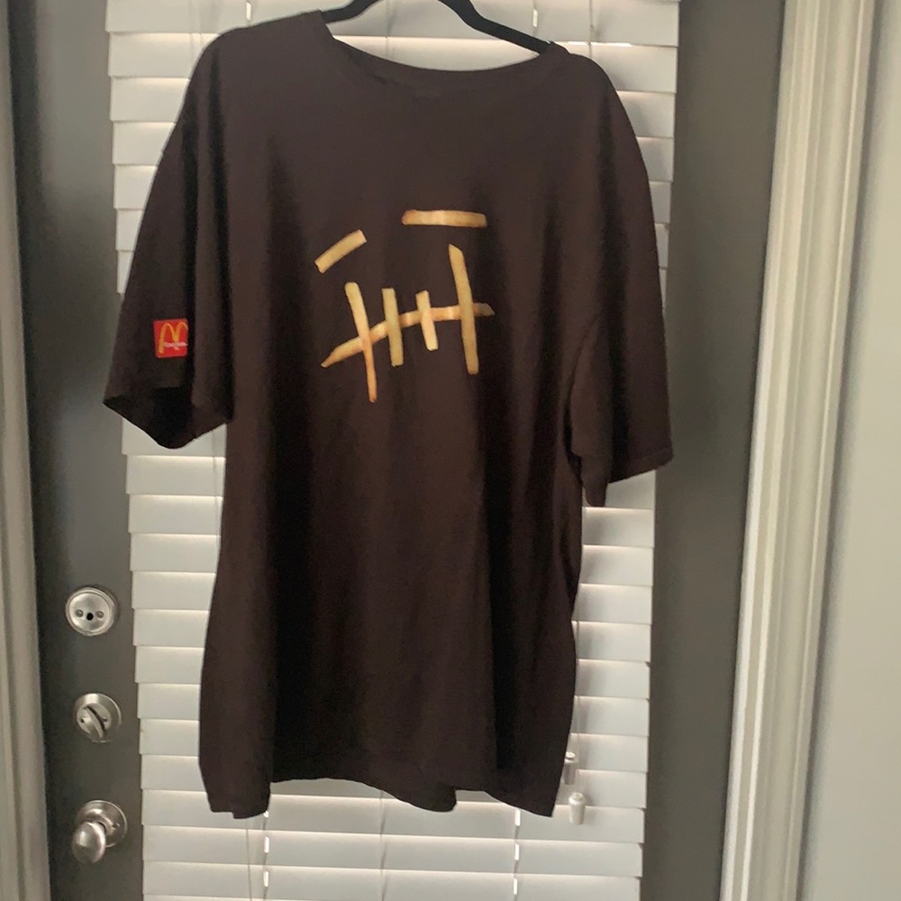 Cactus Jack McDonald’s shirt